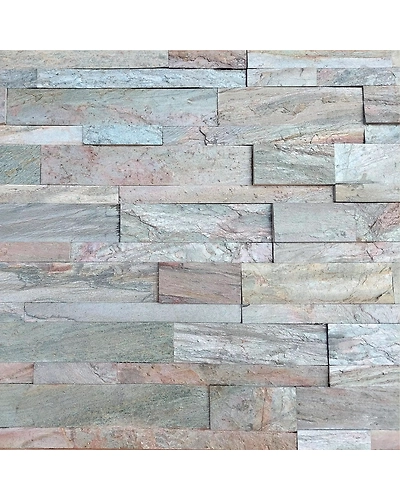 Burning Forest Flexible Slate Veneer 3D Ledger Stone Panels for Wall Cladding, Culture Slate Panels of Thin Stone Veneer Sheets-12466256