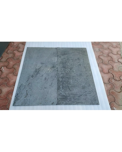 Silver Grey Slate Indian Flexible Thin Lightweight Durable Real Natural Stone Veneer Sheets Decorative Wall Cladding Interior-2
