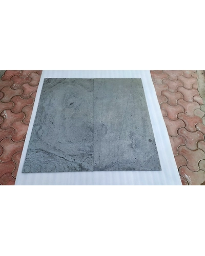 Silver Grey Slate Indian Flexible Thin Lightweight Durable Real Natural Stone Veneer Sheets Decorative Wall Cladding Interior-3