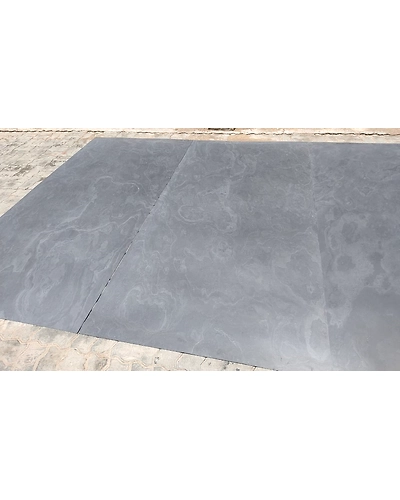 Indian Black Slate Flexible 2 mm Thin Real Stone Veneer Sheets Lightweight Decorative Interior Exterior Wall Cladding Covering-1