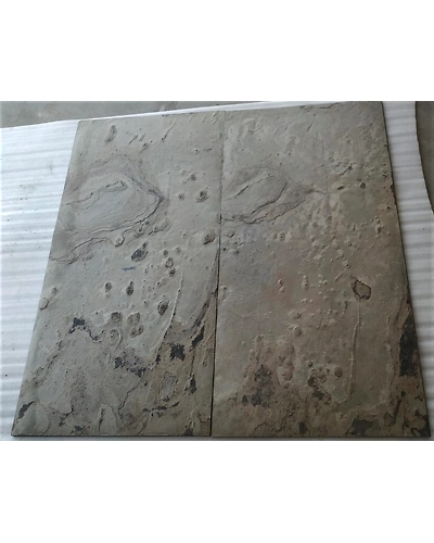 2 mm thin Flexible natural Autumn Cream Slate Veneer Sheets decorative wall cladding furniture lightweight real culture stone-1