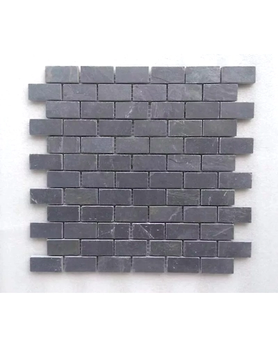 Jak Black Slate Stone Mosaic Wall Panels Indoor Outdoor Decoration Wall Tiles Rusty Slate Stone Natural Sale Split Surface Panel-1