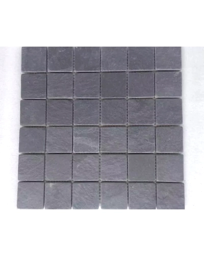 Himachal Black Slate Stone Mosaic Wall Panels Classical Style Slate Floor Natural Stone Mosaic Factory Price Black Slate Mosaic-12466610