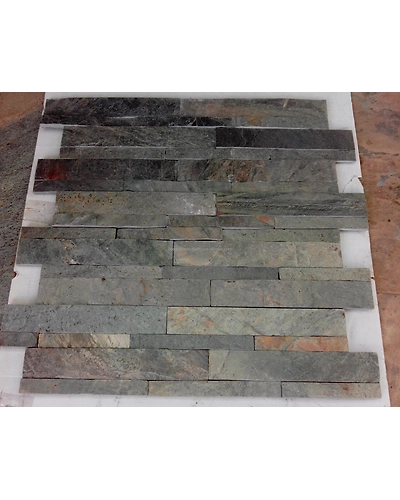 Ocean Green Slate Ledger Culture Stone Interior Exterior Garden Wall Cladding Natural Split Building Elevation Decorative-1