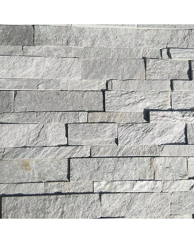 Shimla White Quartzite Slate Decorative Exterior Interior Culture Natural Stone Veneer Ledger Panel Wall Cladding-12466666