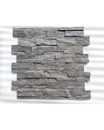 Indian Monsoon Black Sandstone Outdoor Exterior Rockface Mushroom Finish Decorative Facade Stone Wall Cladding Natural Split-12466680
