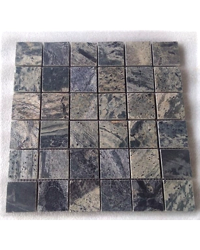 Wholesale Indian Zeera Green Quartzite Polished Stone Mosaic Kitchen Backsplash Bathroom Wall Cladding Flooring Swimming Pool-12466700