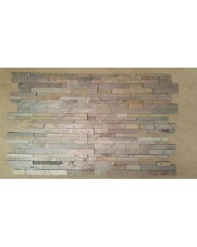 Kund Multicolor Indian Slate Culture Stone Ledger Stacking Veneer Panels Interior Exterior Decorative Wall Cladding Elevation-1