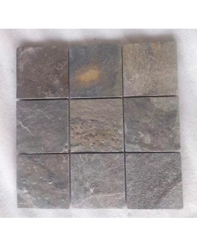High Quality Zeera Green Slate Quartzite Ledger Stone Panels Interior Exterior Decorative Wall Cladding Elevation Culture Stone-4
