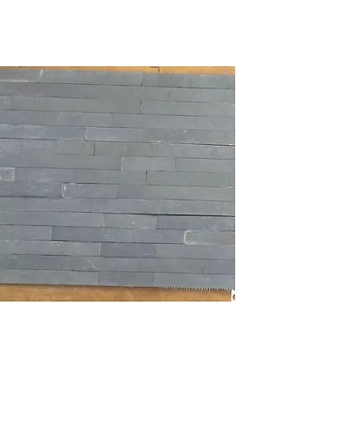 Himachal Black Indian Slate Quartzite Ledge Interior Exterior Decorative Wall Cladding Stacking Culture Stone Ledger Panels-12466732
