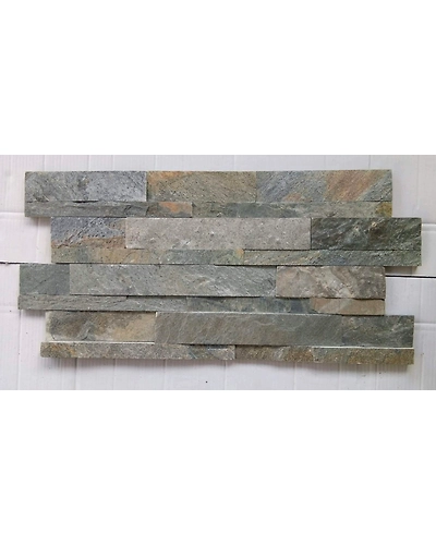 High Quality Zeera Green Slate Quartzite Ledger Stone Panels Interior Exterior Decorative Wall Cladding Elevation Culture Stone-12466726