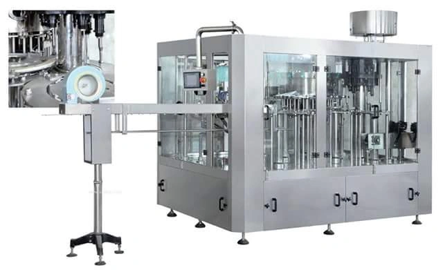 Automatic Bottle Filling and Sealing Machine-11277478