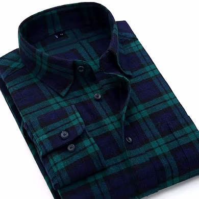 Mens Check Shirt-203