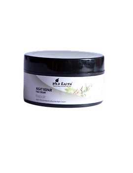 Wild Earth Night Face Repair Cream (50 gms), Night Cream For Women | Overnight Repair | Natural | Free Chemical-Green-1-sm