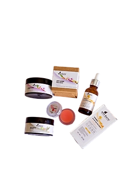 Wild Earth Complete Face Care Regime Set, handcrafted, Made for authentic, eco-certified plant ingredients | Vitamin C Face Serum - 30 ml | Saffron Almond Rejuvenating Face Mask - 50 gms | Night Repair Face Cream |Anti Aging Face Cream - 60 gms |Strawberry Lip Balm - 9 gms-WEFCS_01-sm