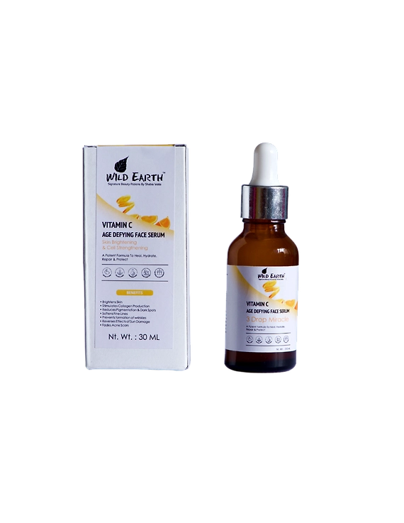 Wild Earth Complete Face Care Regime Set, handcrafted, Made for authentic, eco-certified plant ingredients | Vitamin C Face Serum - 30 ml | Saffron Almond Rejuvenating Face Mask - 50 gms | Night Repair Face Cream |Anti Aging Face Cream - 60 gms |Strawberry Lip Balm - 9 gms-Multicolor-3