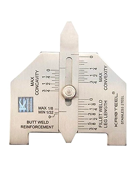 Kristeel-2630 Steel Automatic Weld Gauge, Metallic