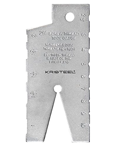 KRISTEEL 29 Degree Screw Thread Tool Gauge-20210035