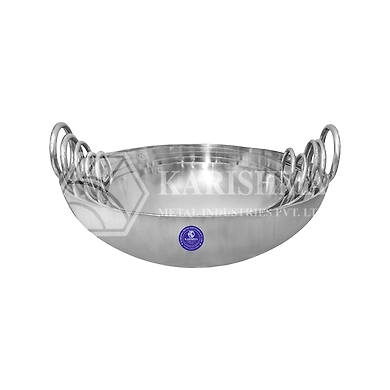 Stainless Steel Kadhai-KMT002
