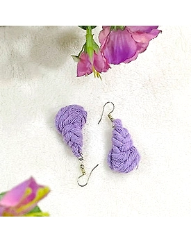 Boho Chic Macrame Earrings | Pipa Knot