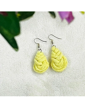 Boho Chic Macrame Earrings | Pipa Knot