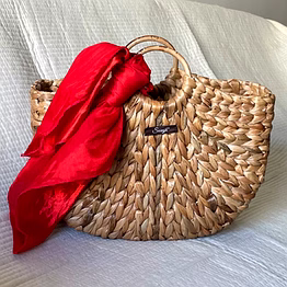 classic straw u-bag | beach and spring handbags