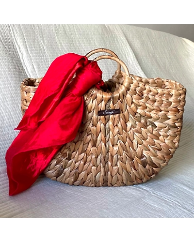 Classic Straw U-Bag | Beach and Spring Handbags-12249086