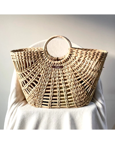 Classy Natural Brunch/Beach Tote Bag-12249090