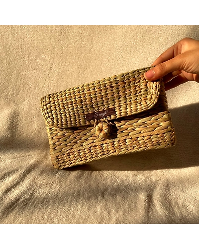 Golden Grass Classy Clutch-12249172