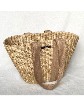 Saanjh Designer Tote Cane Basket Bag | Spring & Autumn All-season Handbag