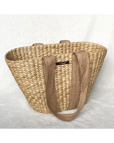 Saanjh Designer Tote Cane Basket Bag | Spring &amp; Autumn All-season Handbag-12249858