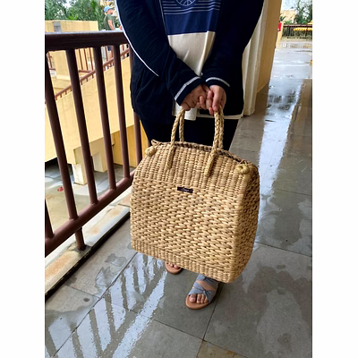 kauna wicker shopping | weekend bag
