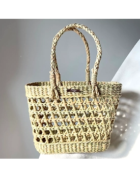 Rahi Water Reed Straw Market Tote