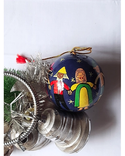 Papier-Mache Christmas Ornaments - Unity In Diversity - Pack of 2-12249802