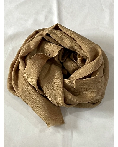 Pure Camel Wool Scarf | Muffler | 100% Camel Wool | Handspun &amp; Handwoven | Unigen-12249816