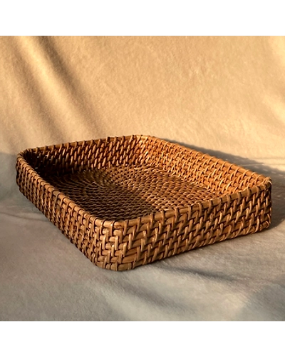 Rectangular Natural Weave Kosh Tray-2