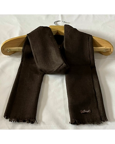 Pure Yak Wool Scarf | Muffler | 100% Yak Wool | Handspun &amp; Handwoven | Unigen-2