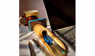 Bamboo Desk Organiser