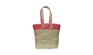 Sabai Grass Handbag with Cloth Lining