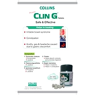 Clin-G Constipation And IBS Tablet, 30 Tablets, Non Prescription