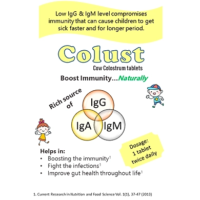 Colust Immunity Tablet, Collins Health Pvt Ltd, 30 Tablets-1