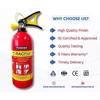 RACPro ABC Powder type stored pressure - MAP 50% Fire Extinguisher-1