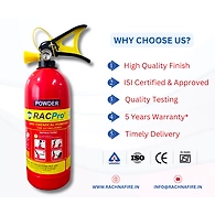 RACPro ABC Powder type stored pressure - MAP 50% Fire Extinguisher