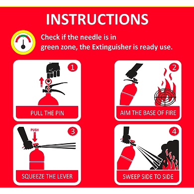 RACPro ABC Powder type stored pressure - MAP 50% Fire Extinguisher-3
