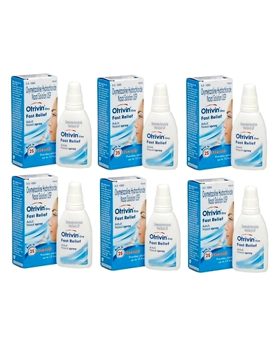 Otrivin Adult Decongestant Nasal Spray 10ml (Pack 6) - Exp. Feb 2024-11810810