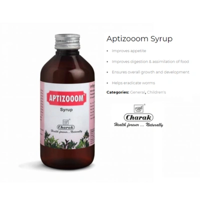 Herbal Aurvedic CHARAK PHARMACEUTICALS Aptizooom Syrup 200ML