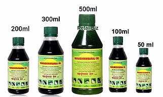 Maha Bhringraj Hair Oil | MahaBhringaraj Eclipta alba Brahmi Amla Oil-50ML