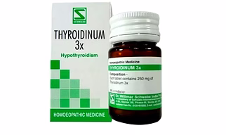 Dr Willmar Schwabe India Thyroidinum Trituration Tablet 3x (pack of 20gm)