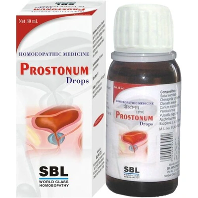 SBL Prostonum Drops -30 ml Homeopathy medicine for Urinary disturbances