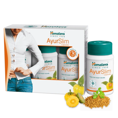 Himalaya 3 x 60 = Box of 180 Capsules Ayurslim Wellness Ultra Fast Fat Burner-11837434